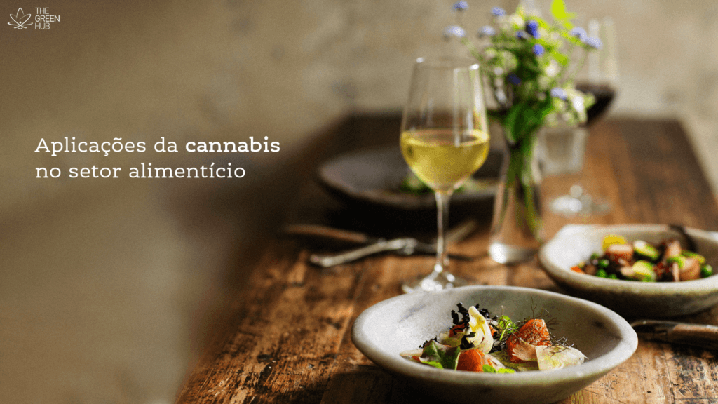 cannabis no setor alimentício